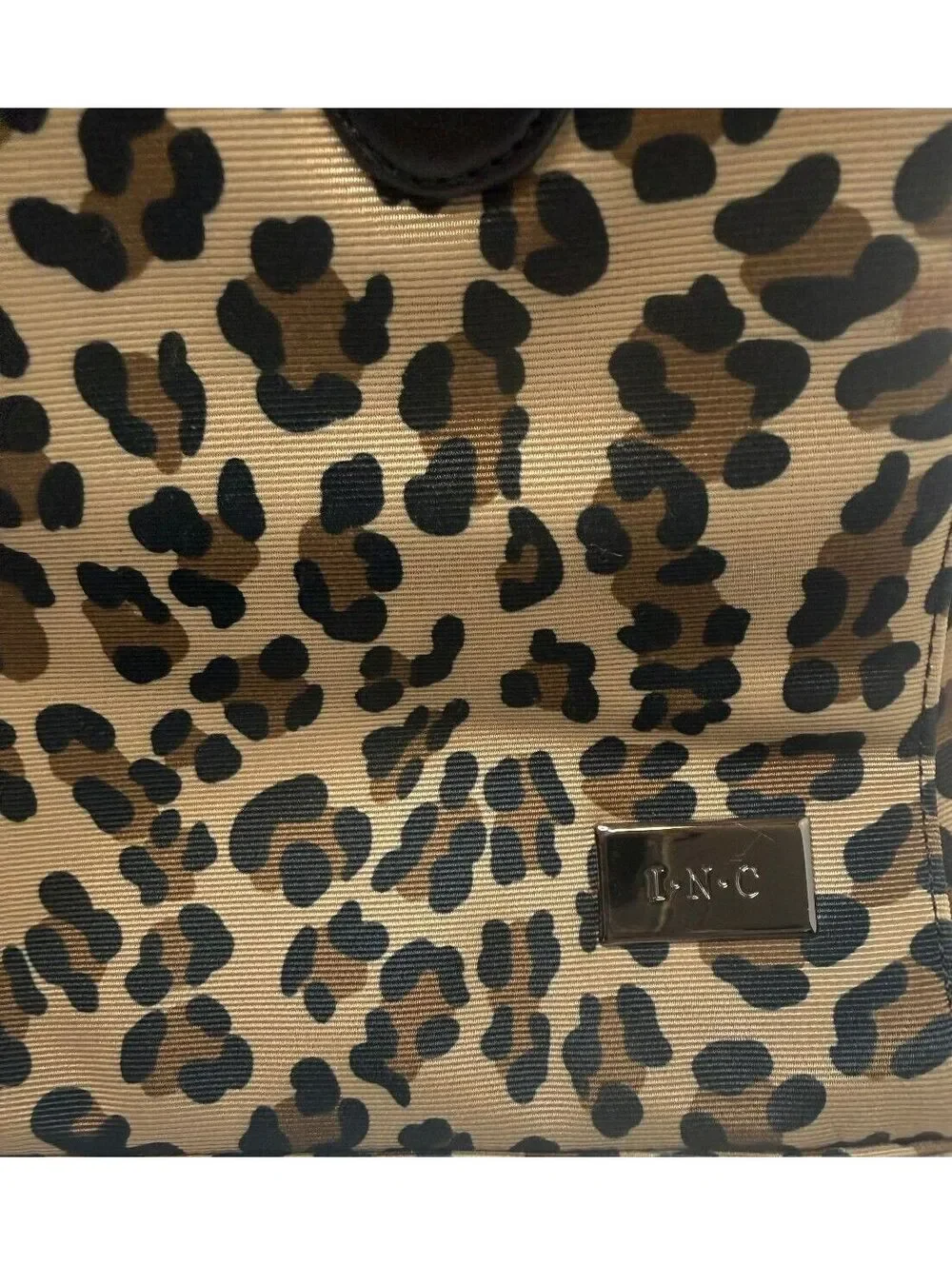 INC Leopard Print Satchel Handbag Animal Print Purse